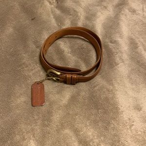Camel colored belt